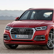 Передний бампер левый в цвет кузова Audi Q5 FY (2017-)