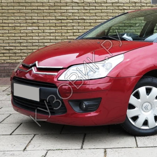 Бампер передний в цвет кузова Citroen C4 1 (2008-2010) рестайлинг Бампер передний в цвет кузова Citroen C4 1 (2008-2010) рестайлинг