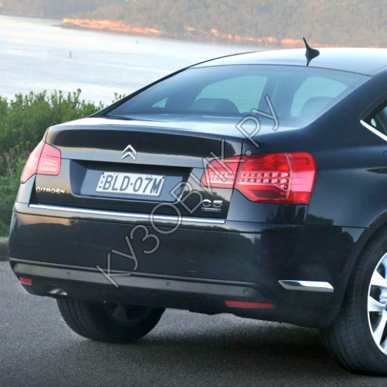 Бампер задний в цвет кузова Citroen C5 2 (2008-2017) в сборе Бампер задний в цвет кузова Citroen C5 2 (2008-2017) в сборе