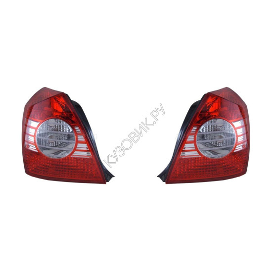 Фонари задние Хендай Эланта Hyundai Elantra XD (2003-2010) комплект 2 штуки левый и правый TYC высокое качество