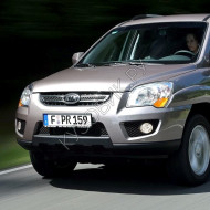 Бампер передний в цвет кузова Kia Sportage 2 (2009-) рестайлинг