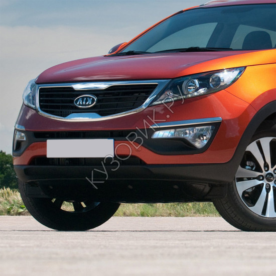 Бампер передний в цвет кузова Kia Sportage 3 (2010-2014)