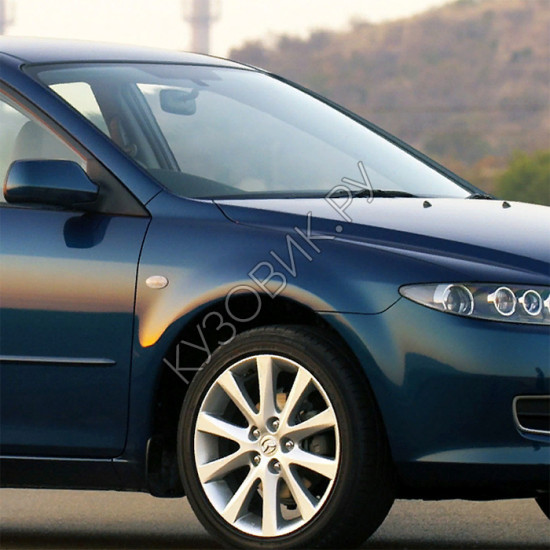 Крыло переднее правое в цвет кузова Mazda 6 GG (2002-2007)