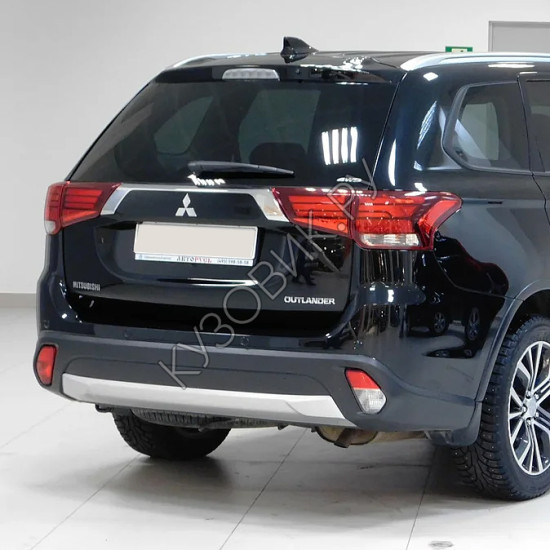 Бампер задний в цвет кузова Mitsubishi Outlander 3 (2015-2018) рестайлинг 2