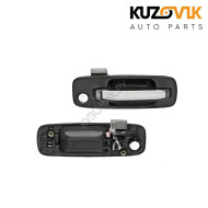 Ручка передней правой двери Nissan X-Trail T30 (2000-2007) наружная хром KUZOVIK