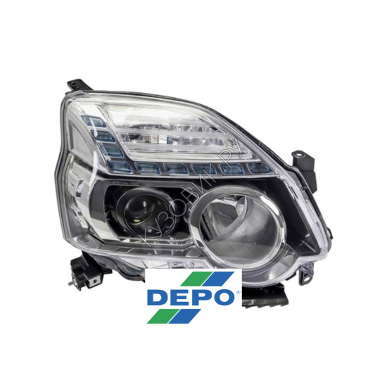 Фара правая Nissan X-Trail T31 рестайлинг (2011-2015) DEPO