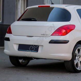Бампер задний в цвет кузова Peugeot 308 (2007-2011) дорестайлинг