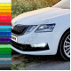 Бампер передний в цвет кузова Skoda Octavia A7   (2017-2021) рестайлинг