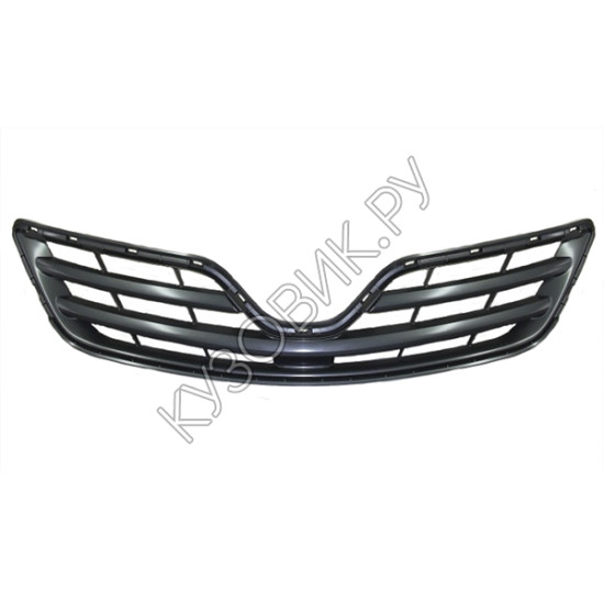Решетка радиатора внешняя под хром молдинг Toyota Corolla E150 (2010-) рестайлинг