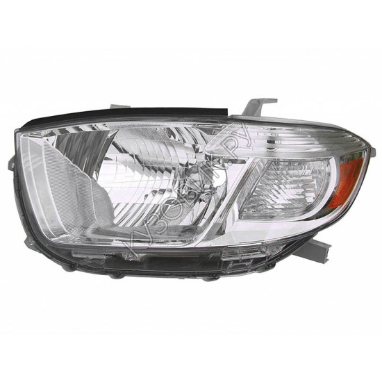 Фара левая с регулирующим мотором Toyota HighLander XU40 (2007-2009)