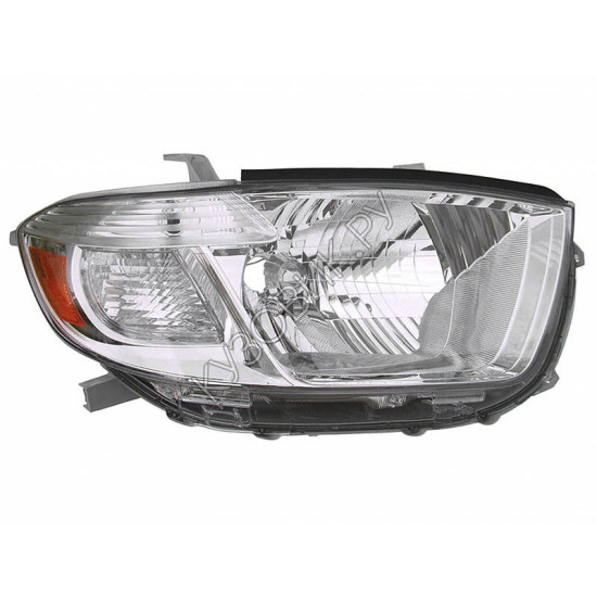 Фара правая с регулирующим мотором Toyota HighLander XU40 (2007-2009)
